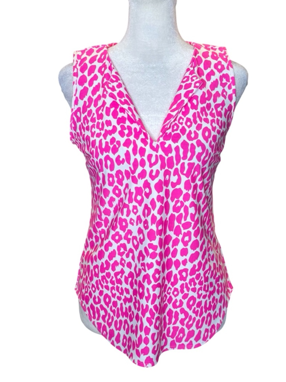 Jude Connally Cheetah Print Ali Top Sz XS - NWOT